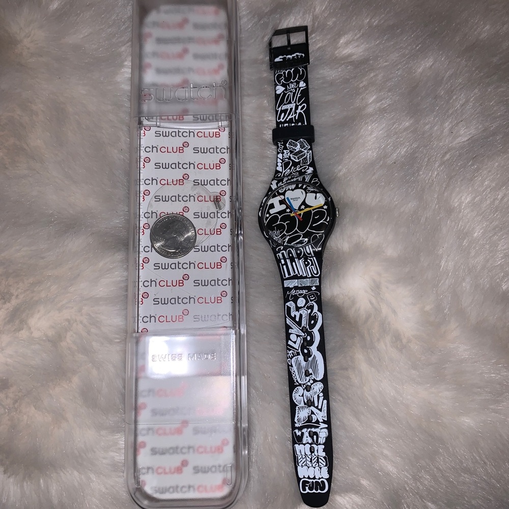 Swatch The Originals SUOB125 Love Wall watch